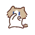 捂脸哭猫
